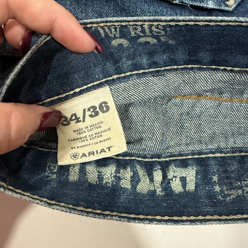 Ariat Men's Blue Bootcut Jeans